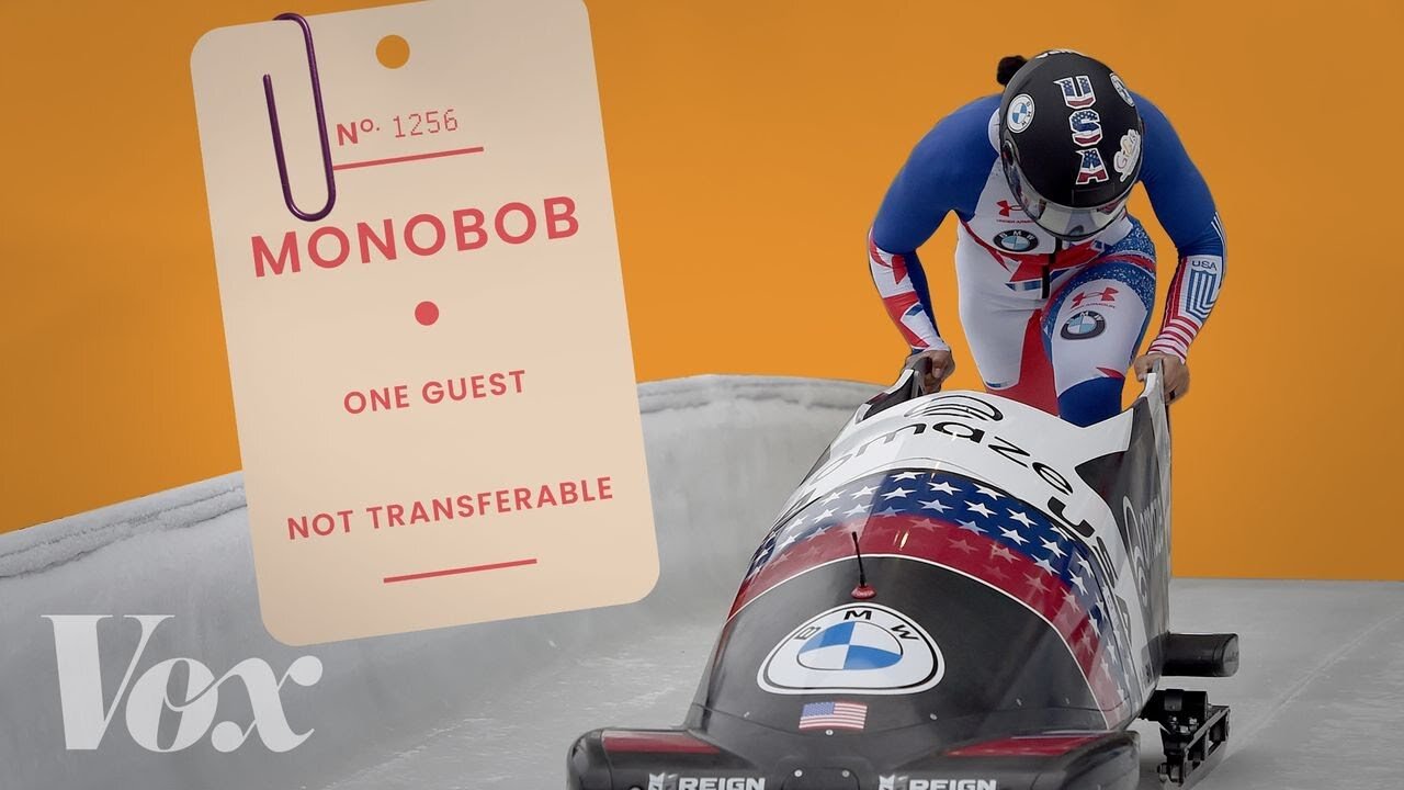 Why the Olympic monobob event is only for women