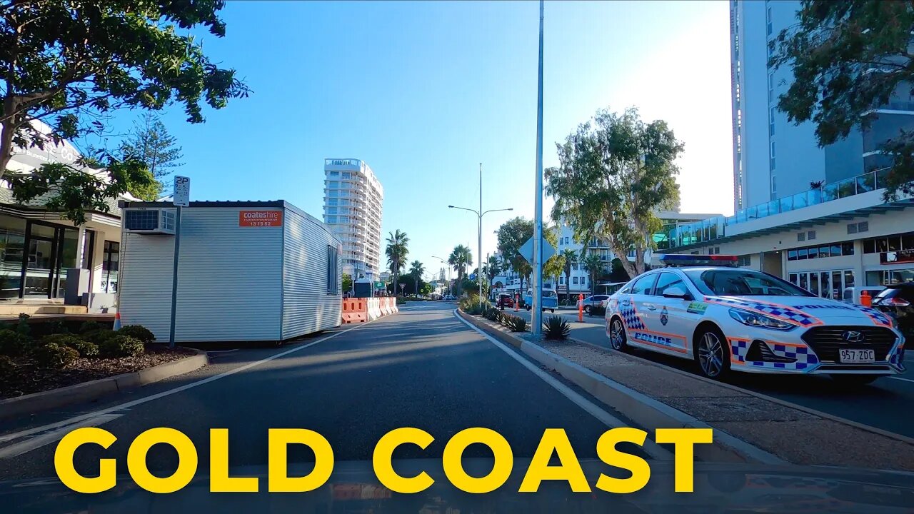 Driving in Coolangatta on the Gold Coast || AUSTRALIA