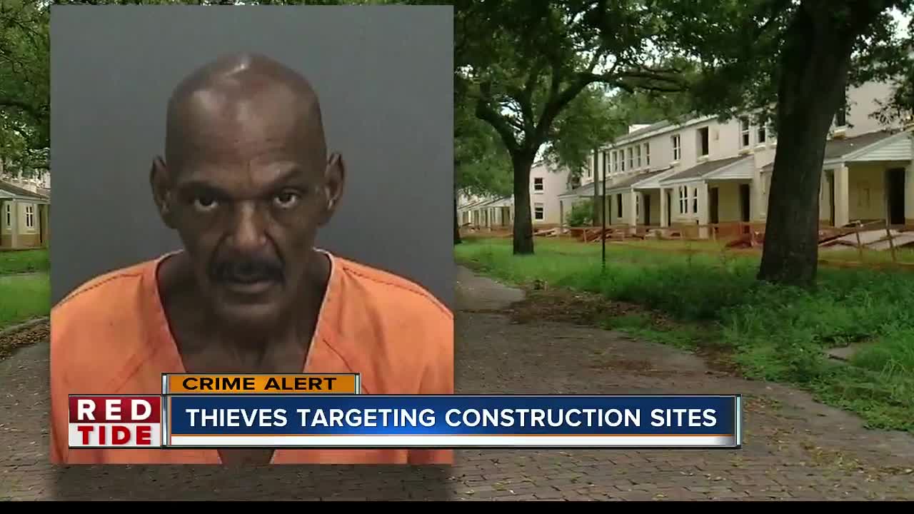 Burglars target Tampa construction sites to make a quick buck