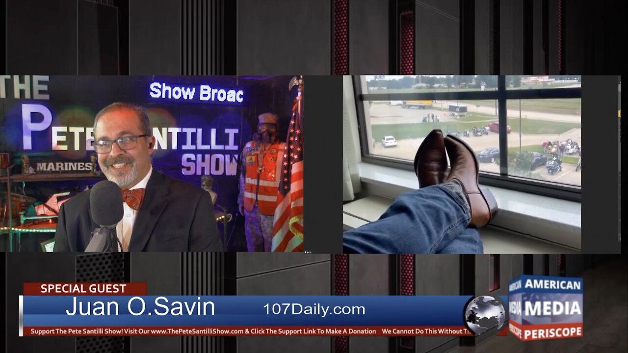 May 27 2021 - Juan O Savin w/ Pete Santilli - Not Going To Place Trump Back In The Presidency