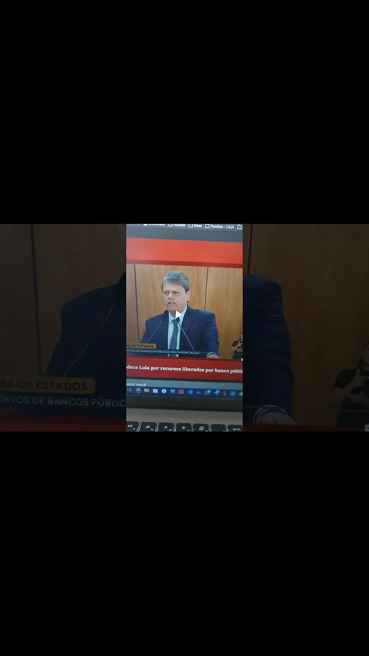 tarcísio agradece lula por recursos liberados por banco público...traindo seu eleitorado e fazendo l