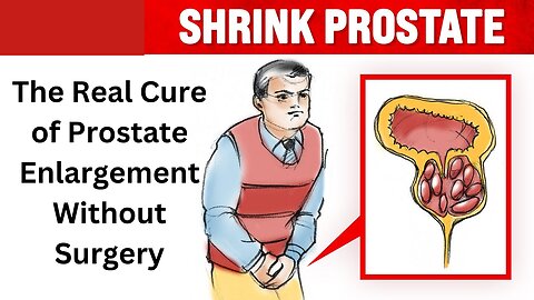 how to cure an enlarged prostate