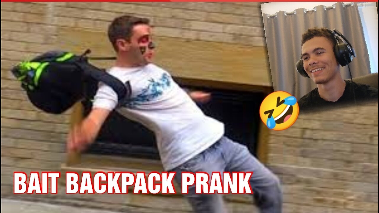 BAIT BACKPACK PRANK Pt1 🤣