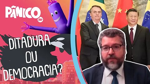 Ernesto Araújo comenta RELAÇÃO DO BRASIL E DA CHINA: AMIGOS OU INIMIGOS?