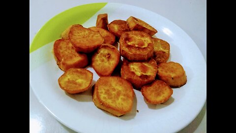 BATATA DOCE FRITA MACIA