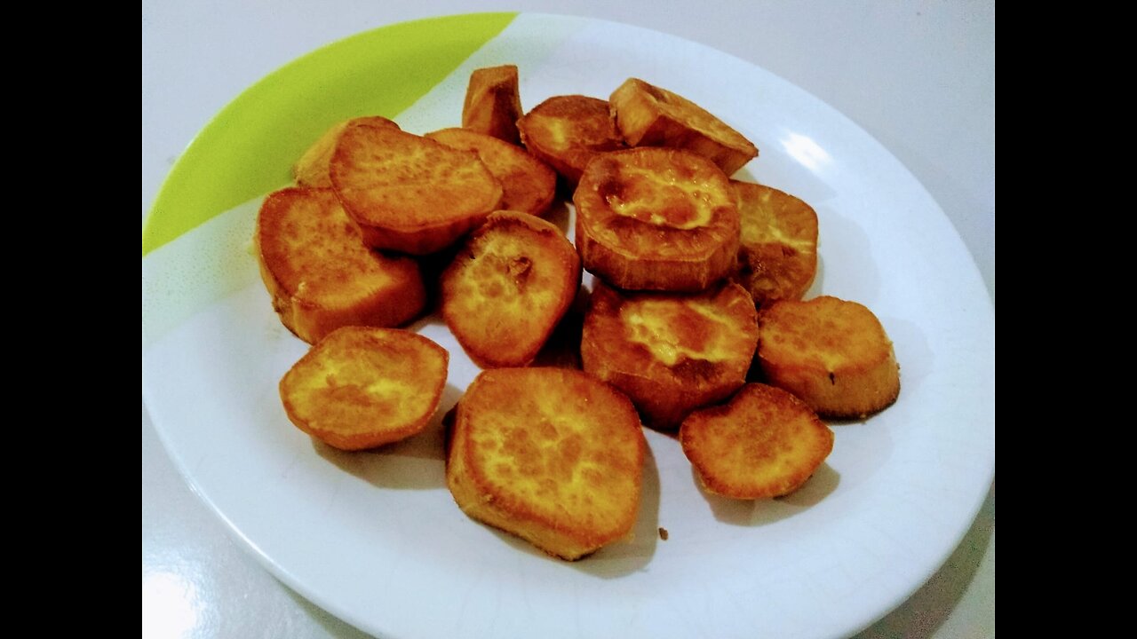 BATATA DOCE FRITA MACIA