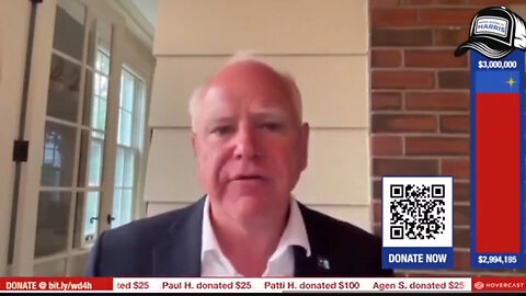 Gov. Tim Walz, A Top VP Contender For Kamala Harris…Says Socialism Is Actually Just "Neighborliness"