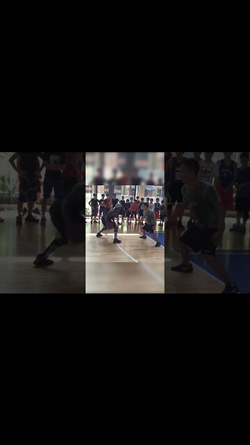 He just got put in the blender! Lol