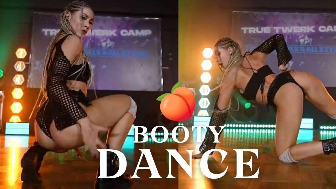 Booty dance 🍑❤️🔥💦 Sexy hot girl dance 🩰🥵🥵💕👙