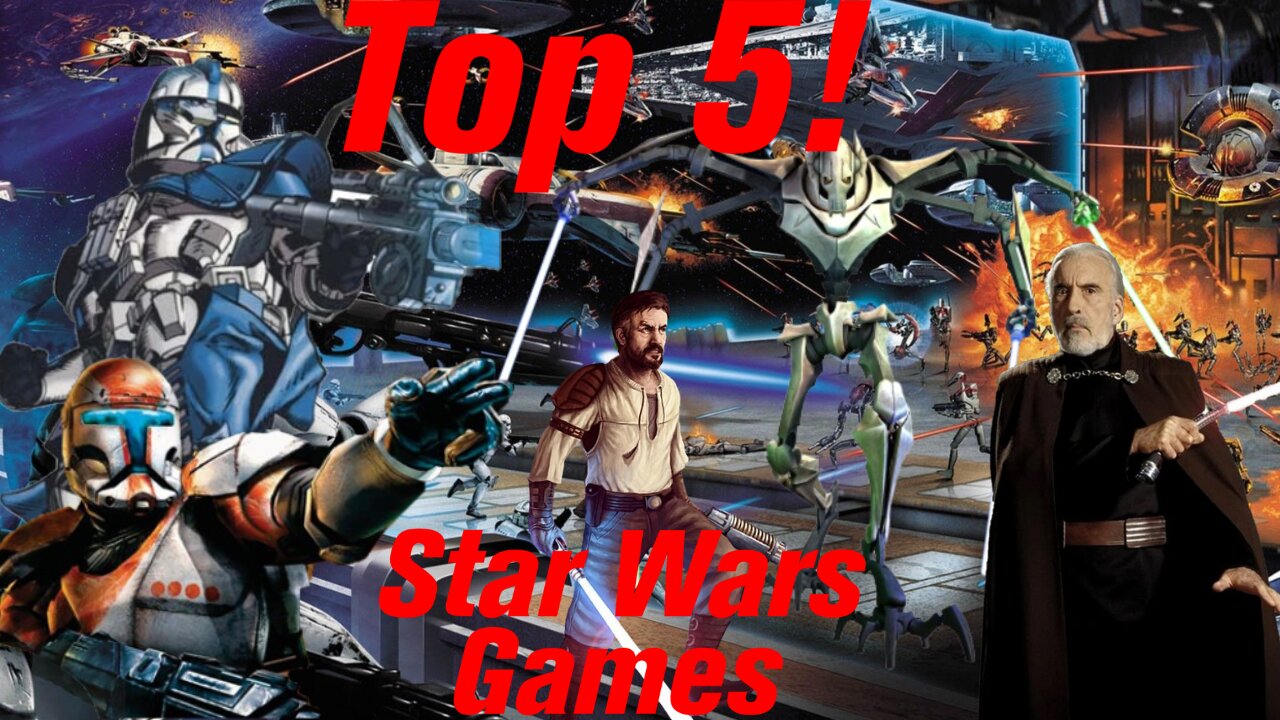 Top 5! ep 16, Star Wars Games part 2