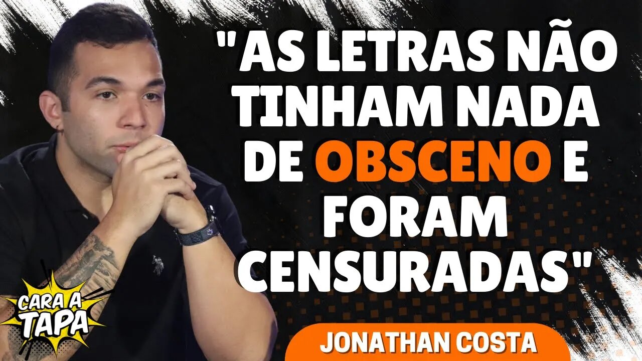 JONATHAN COSTA FOI CENSURADO E NÃO SABE PORQUE
