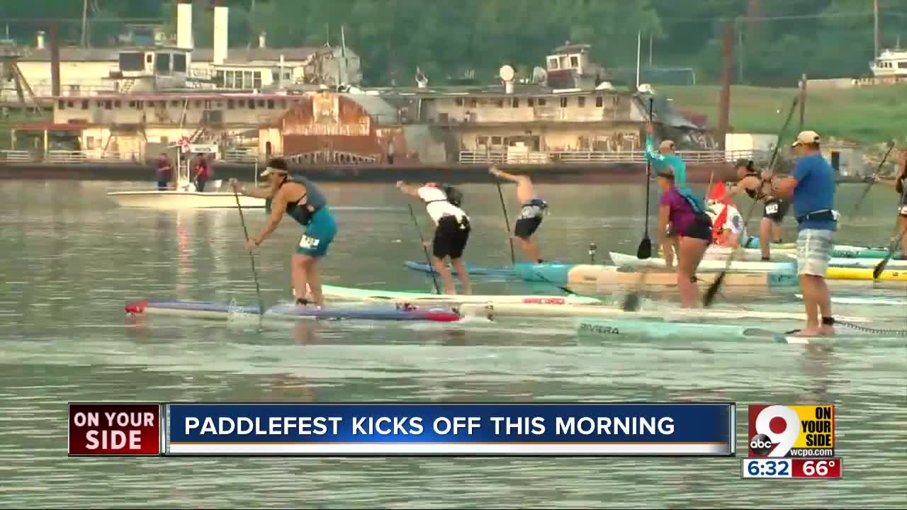 Paddlefest makes a splash in the Ohio River