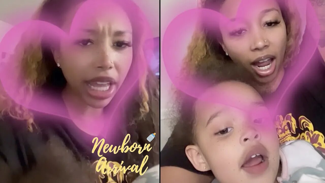 "This Is A Little Girl" Zonnique Corrects Follower About Daughter Hunter's Gender! 😡