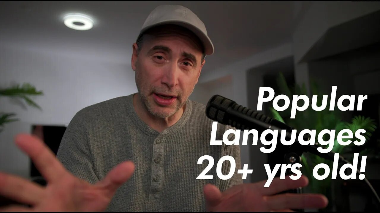 Nearly all of the Top Programming Languages are over 20yrs Old!