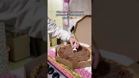 Olha a festinha que meu pai fez, para comemorar a minha gravidez 🥰