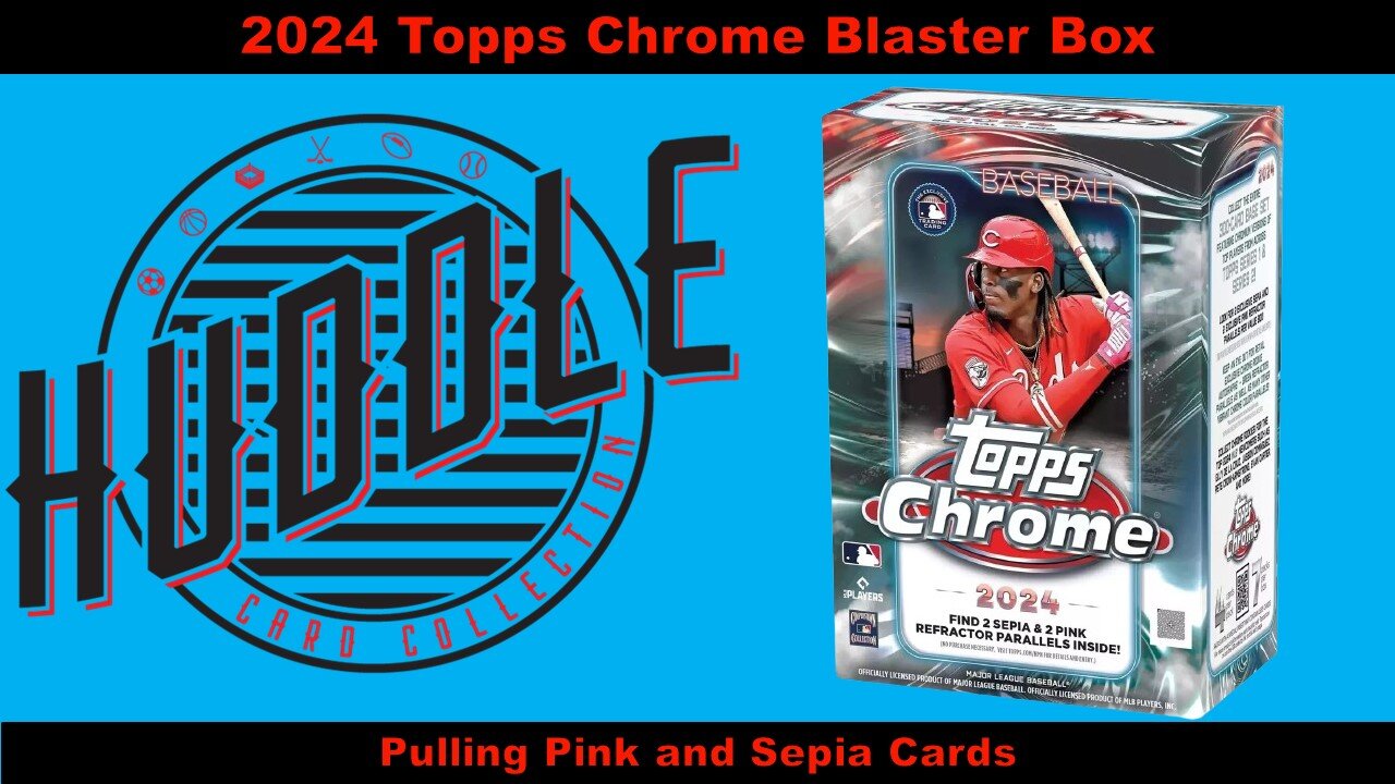 FIRST LOOK!!! 2024 Topps Chrome Blaster Box. Is The Hype True????