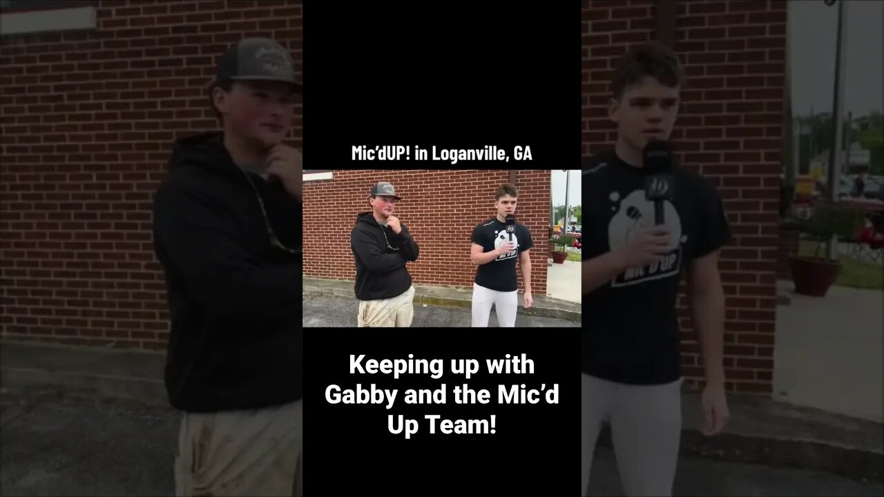 Keeping up with Gabby and the Mic’d Up Team. #micdup #onthestreet #Jesus