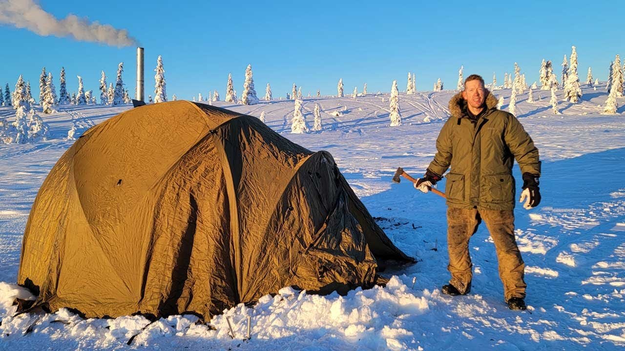 4 Days Camping in Alaska at -23 Degrees