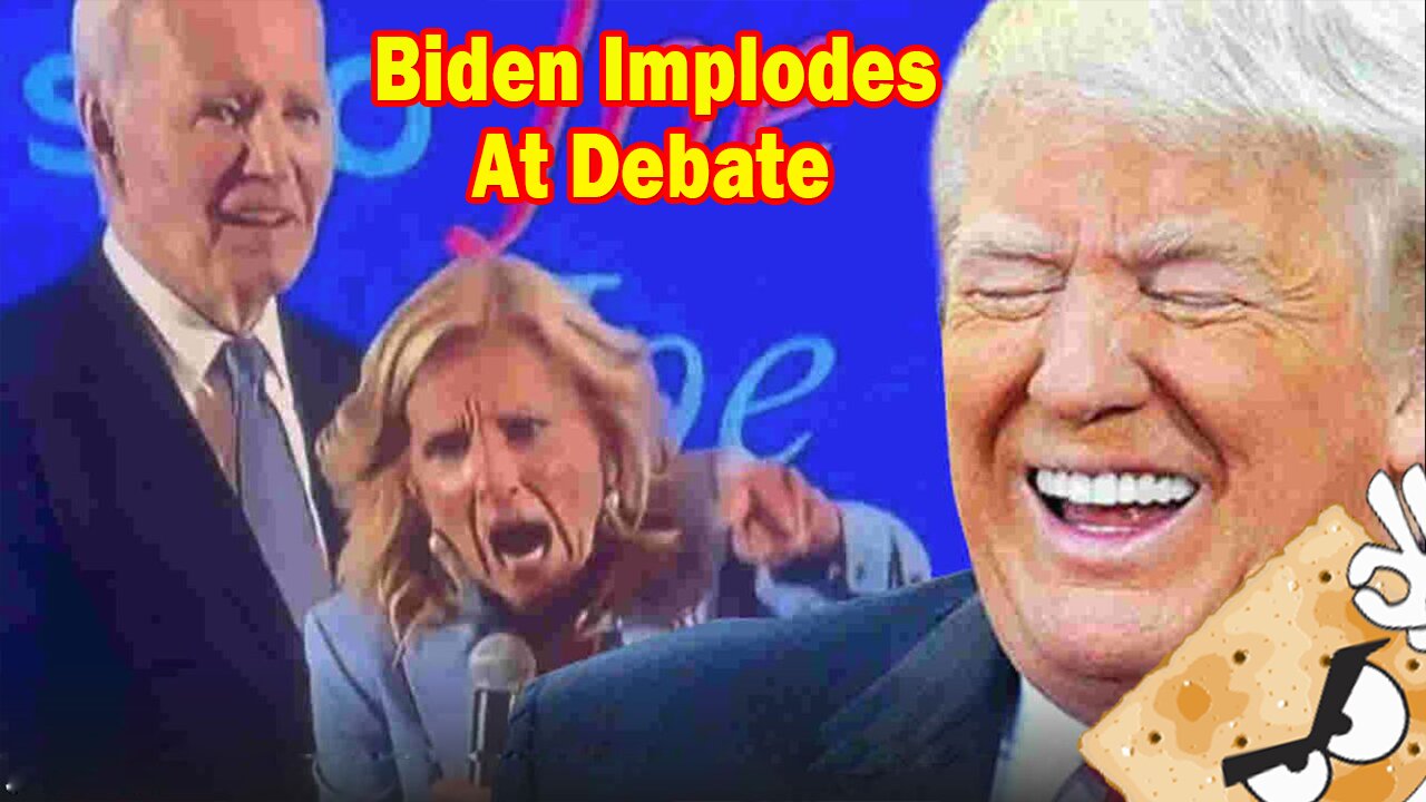 Salty Cracker: Biden Implodes At Debate ReeEEeE Stream 06-29-24