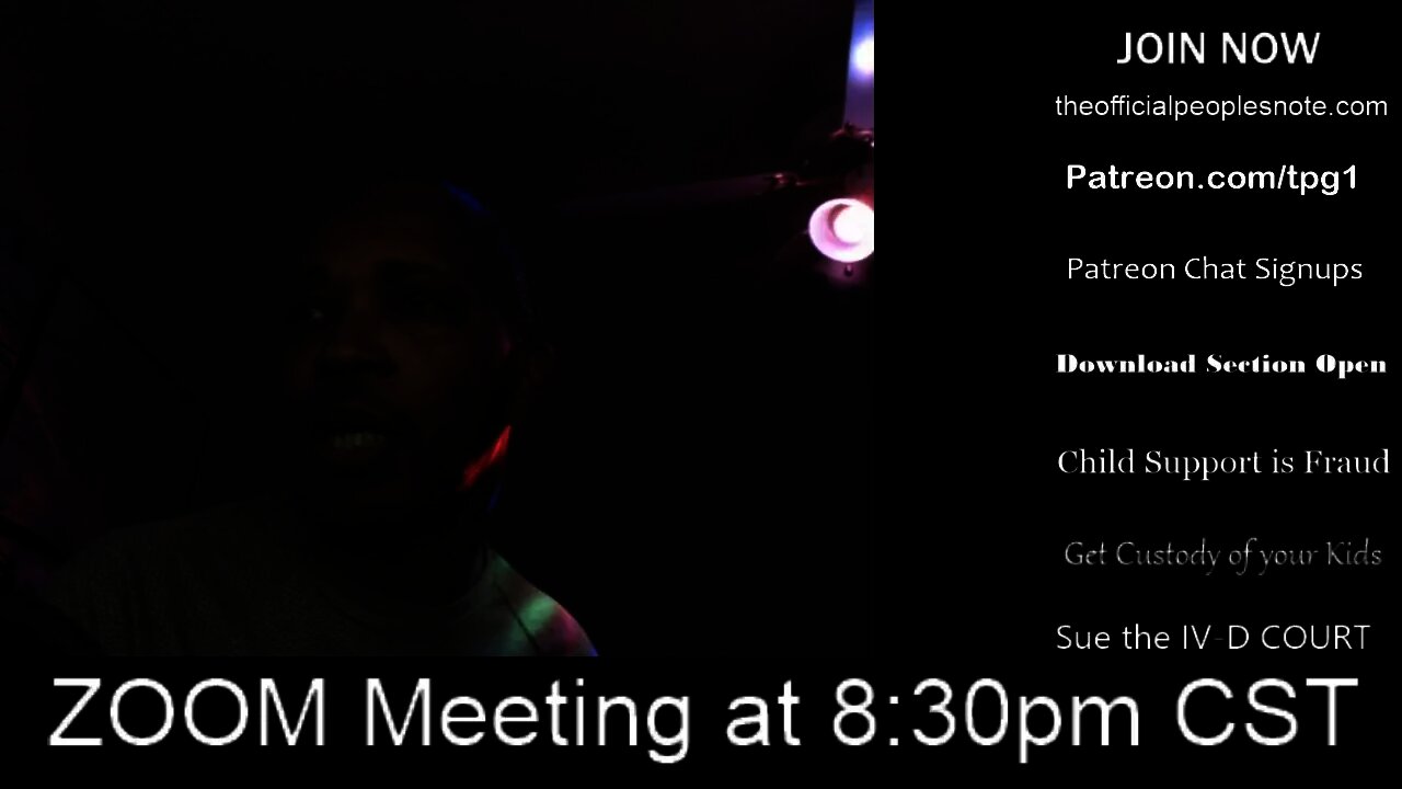 ZOOM MEETING TONIGHT at 8:30PM CST, Login to Patreon or Member Account for meeting ID or Live Help