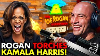 Joe Rogan Goes Full FLAMETHROWER On Kamala, Exposes Her INSANE Podcast Demands: 'She Is A COWARD' 🔥