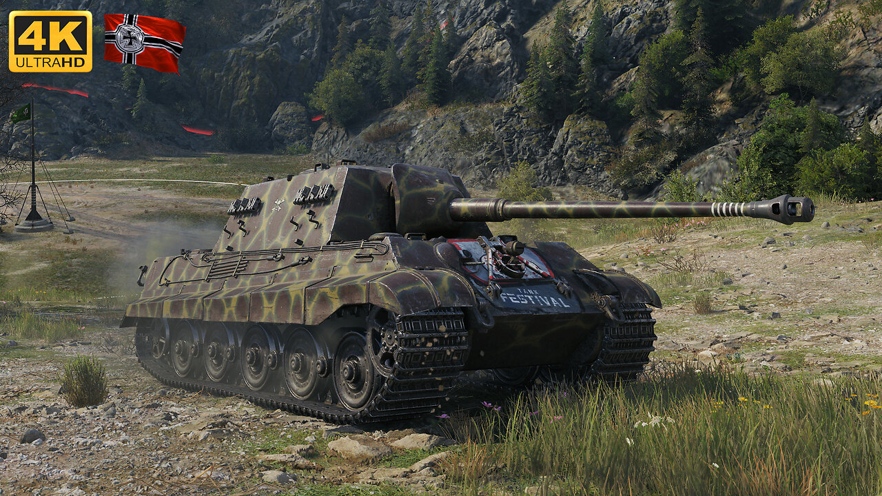 8 8 cm Pak 43 Jagdtiger - Mountain Pass - World of Tanks - WoT