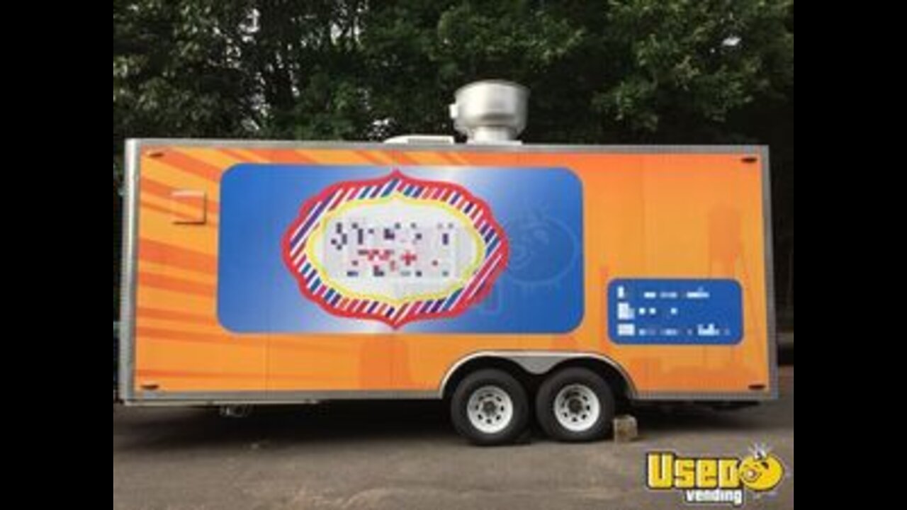 2014 8.5' x 20' Kitchen Food Trailer | Concession Food Trailer for Sale in Connecticut