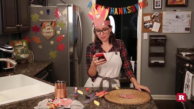 How to make a Thanksgiving headband with Elissa the Mom