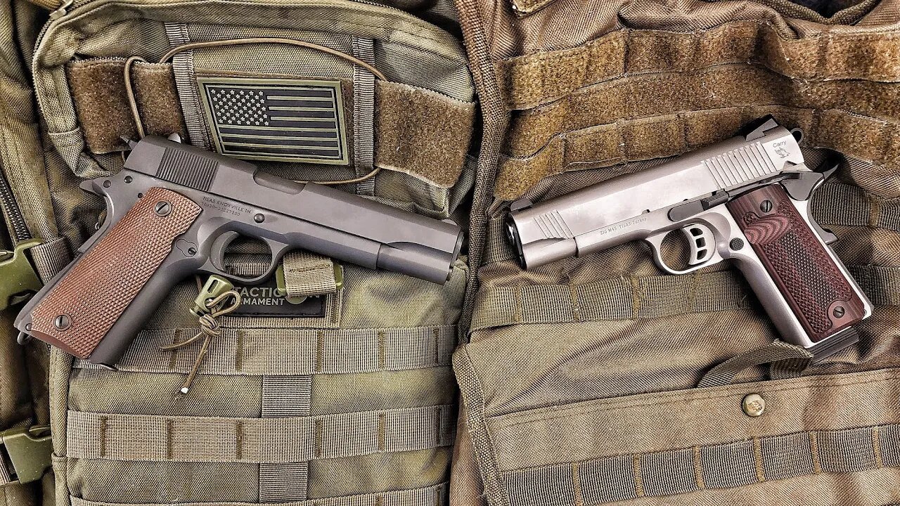 Find Out Which 1911 Is Better: New Features or Classic Design?