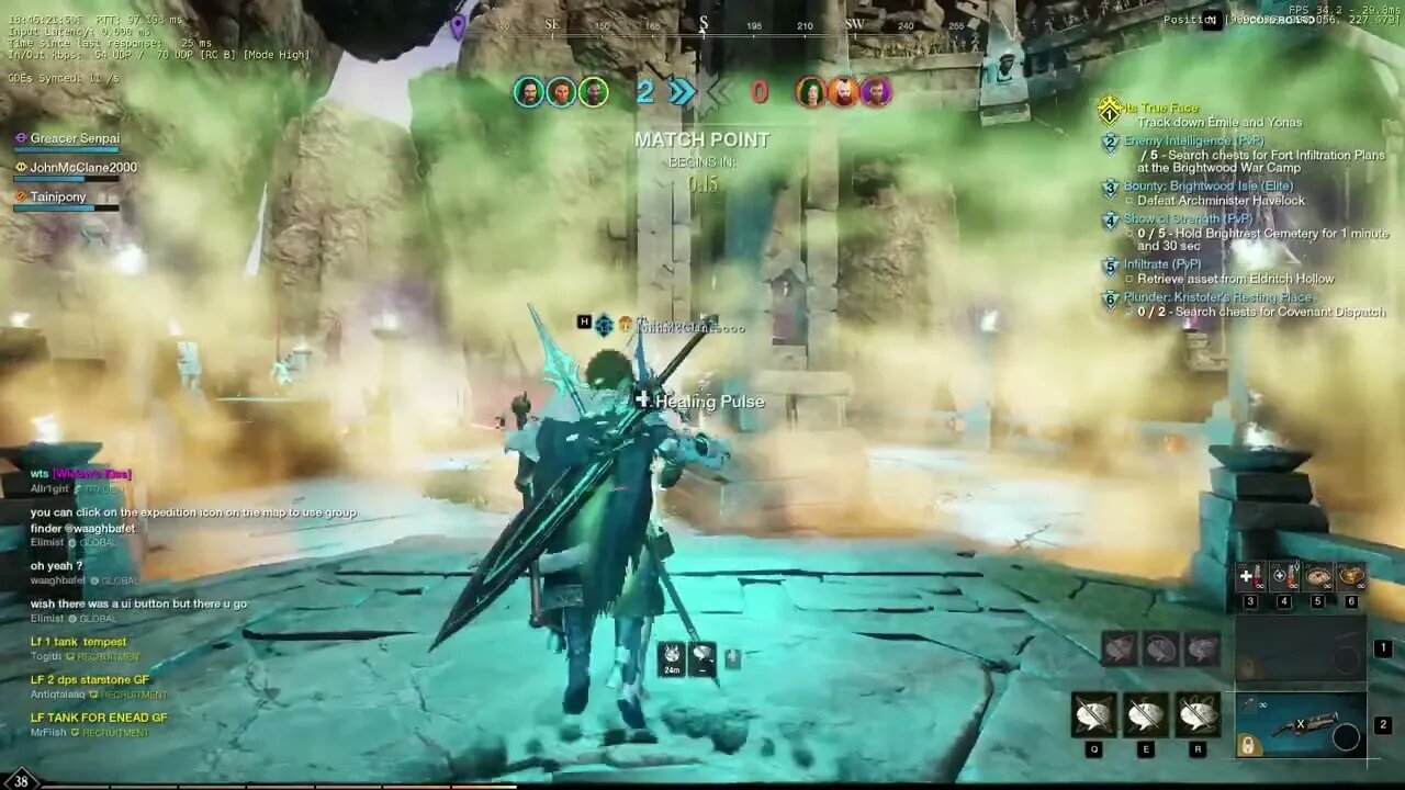 New World #3v3 #PVP Match #Spear #Blunderbuss Lvl 38 #newworld