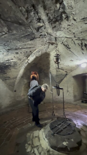 Torture chamber inside Prague Castle