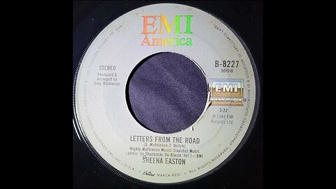 Sheena Easton - Letters From the Road