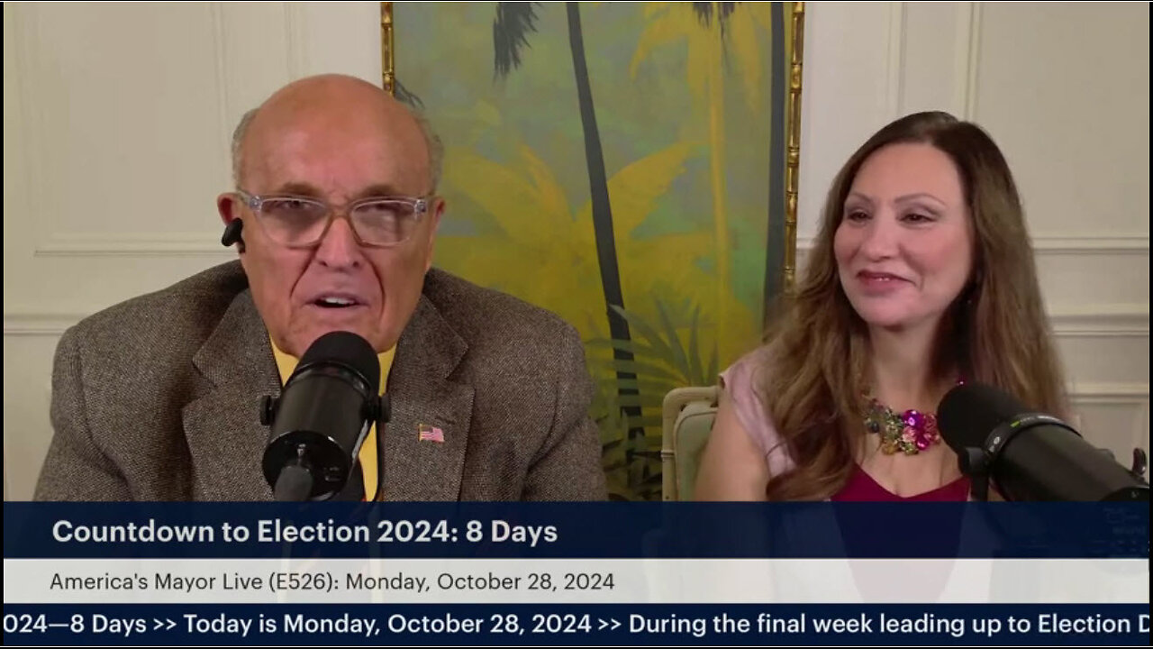 America's Mayor Live (526): Countdown to Election 2024—8 Days