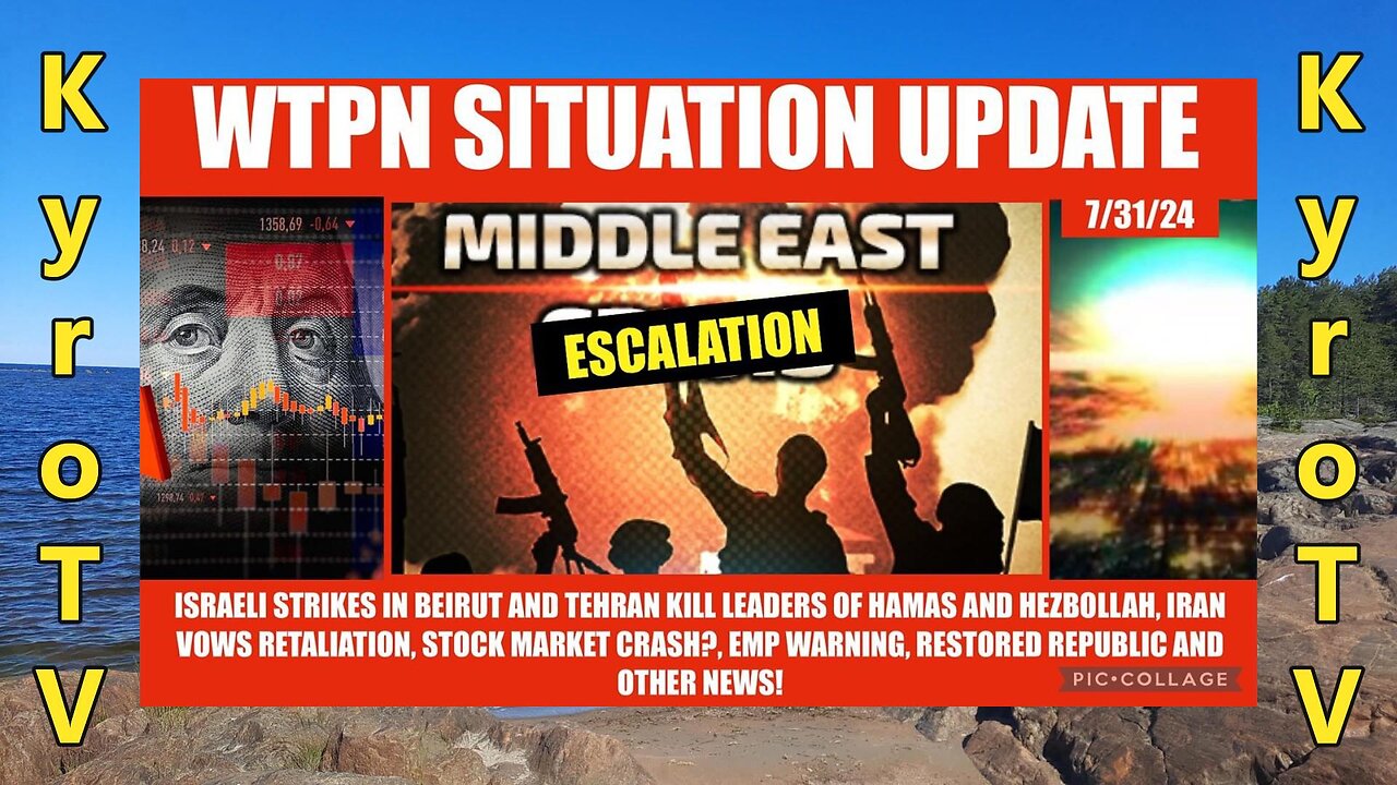Situation Update - July 31, 2024 (edited version) (Swedish subtitles)
