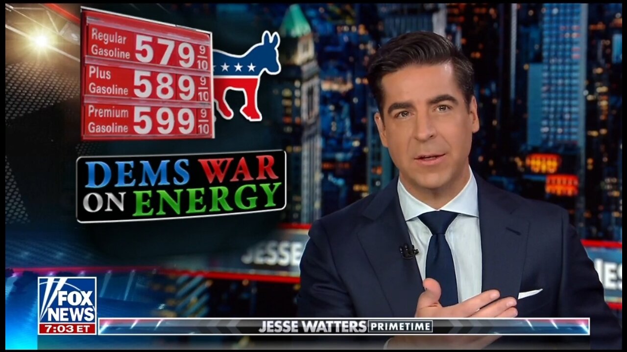 Jesse Watters: If Liberals Get Their Way, Gas Prices Will Look Like California