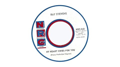 Ray Stevens - "My Heart Cries For You" (Official Audio)