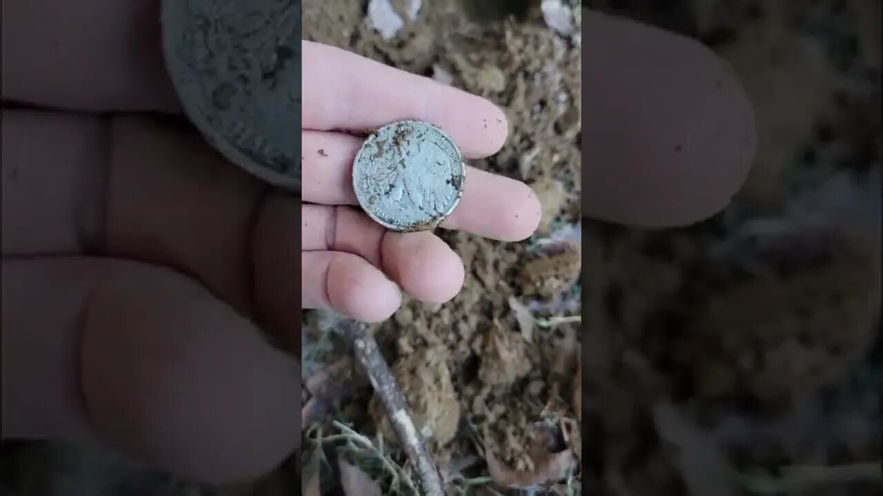 Huge Silver Coin Found Metal Detecting!