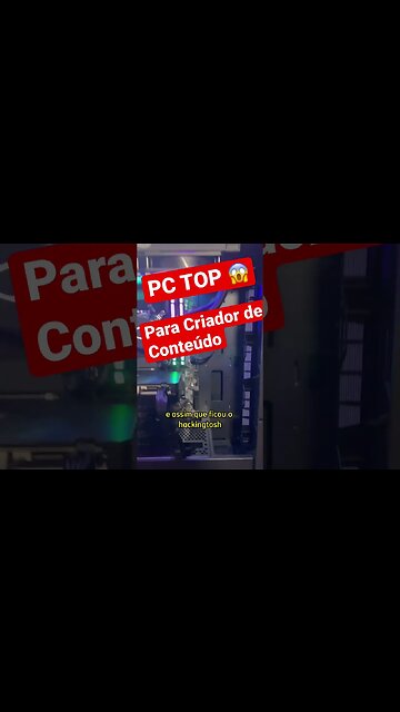 💥PC TOP Hackintosh 👉 P/ criador de conteúdo, editores de vídeo, fotógrafos, Audio e Programadores