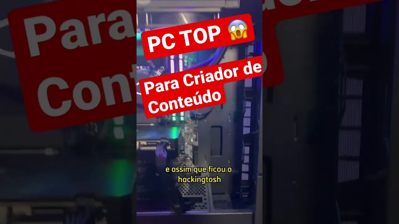 💥PC TOP Hackintosh 👉 P/ criador de conteúdo, editores de vídeo, fotógrafos, Audio e Programadores