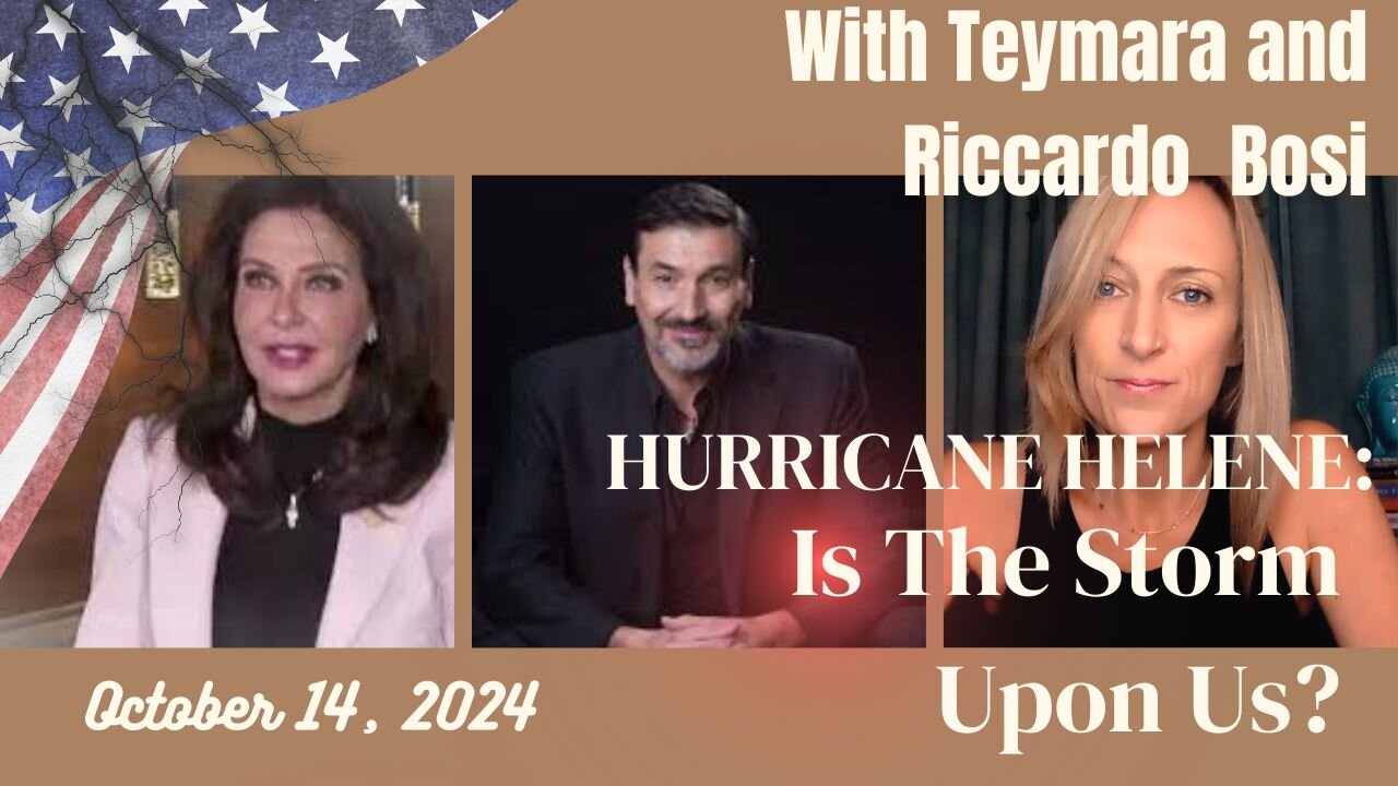 Hurricane Helene: Is The Storm Upon Us? With Teymara and Riccardo Bosi