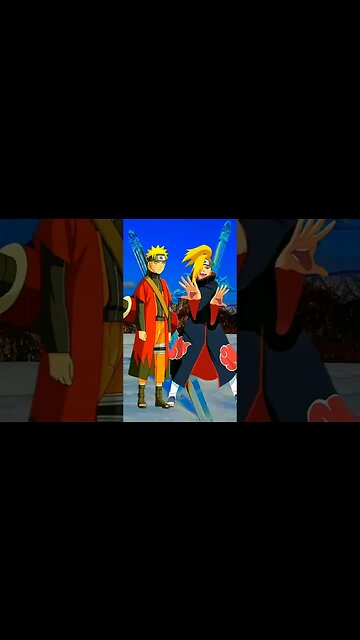 Naruto VS Deidara - WHO IS STRONGEST??.#shorts