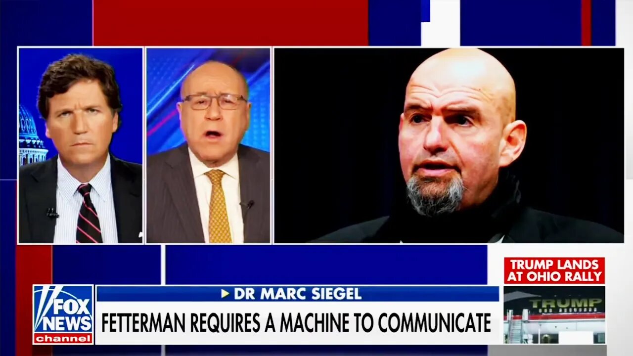 Fox News Doctor Wildly Claims Fetterman Will Die If Elected