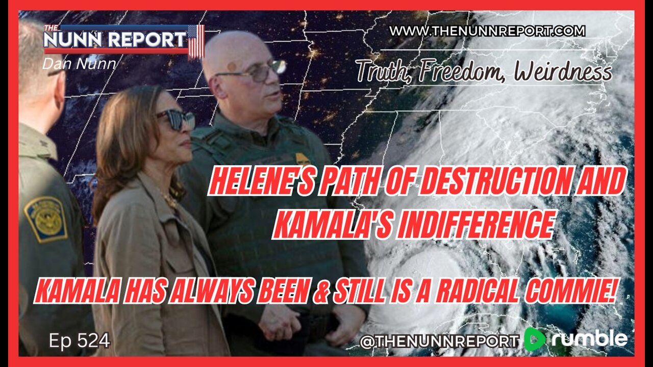 [Ep 524] Kamala is Exactly What She’s Always Been: A Fake & A Commie | ILA Strike | Helene