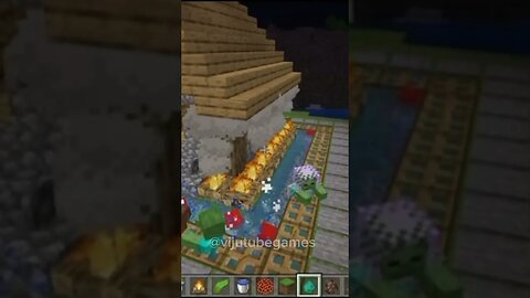 Impossible for zombies at Minecraft #minecraft #minecraftshorts #viral