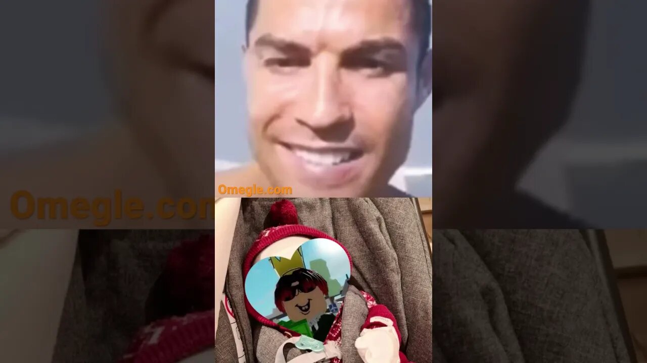 I met Messi on Omegle 🥰!