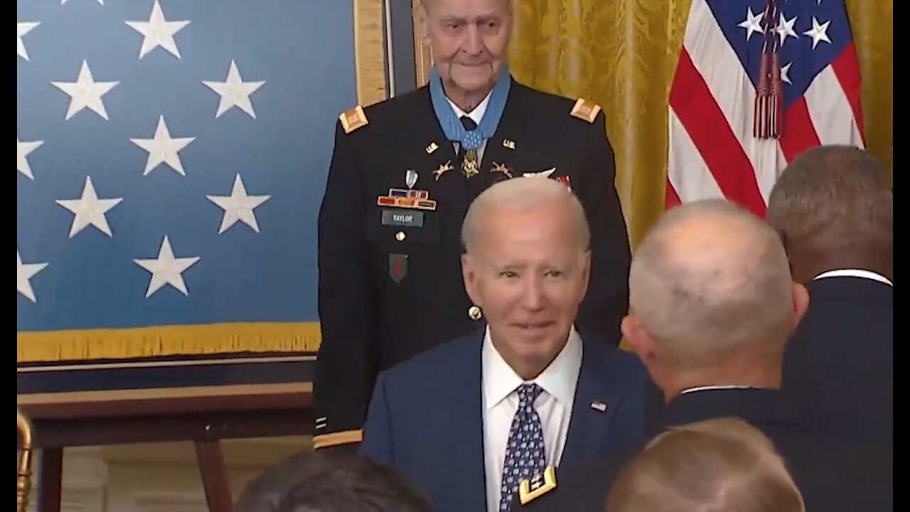 Karine Jean-Pierre Gives Laughable Excuse for Biden Walking out of Medal of Honor Ceremony