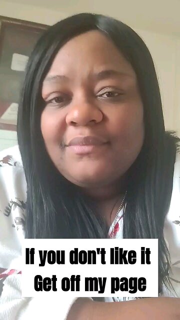 If you don't like it Get off my page