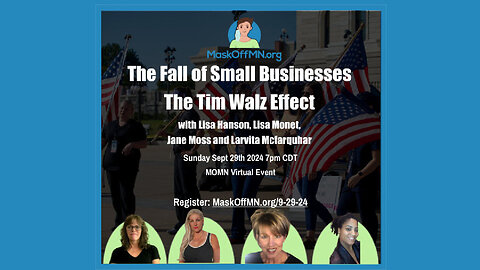 The Fall of Small Businesses - The Tim Walz Effect