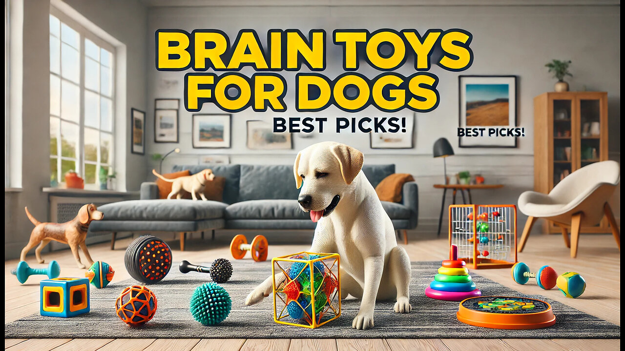 Brain Training Toys For Dogs