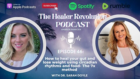 46. How to heal your gut and lose weight using circadian rhythms and food- The 7x method